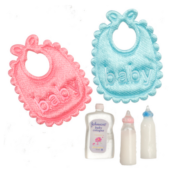 Dollhouse Miniature 5-Piece Baby Set
