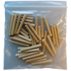 1 Inch Tall Dollhouse Wooden Dowels (40 pcs)