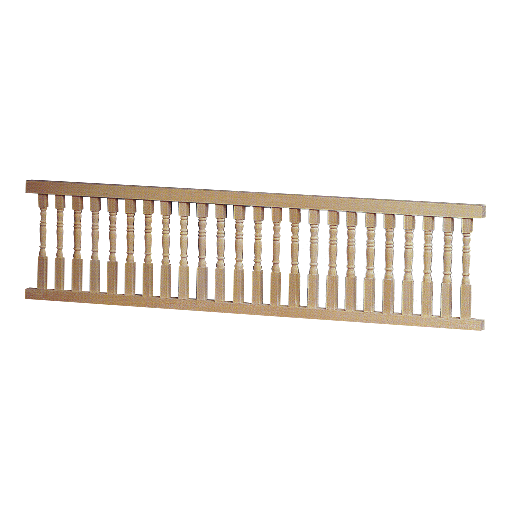 Assembled Porch Rails (3 pieces)