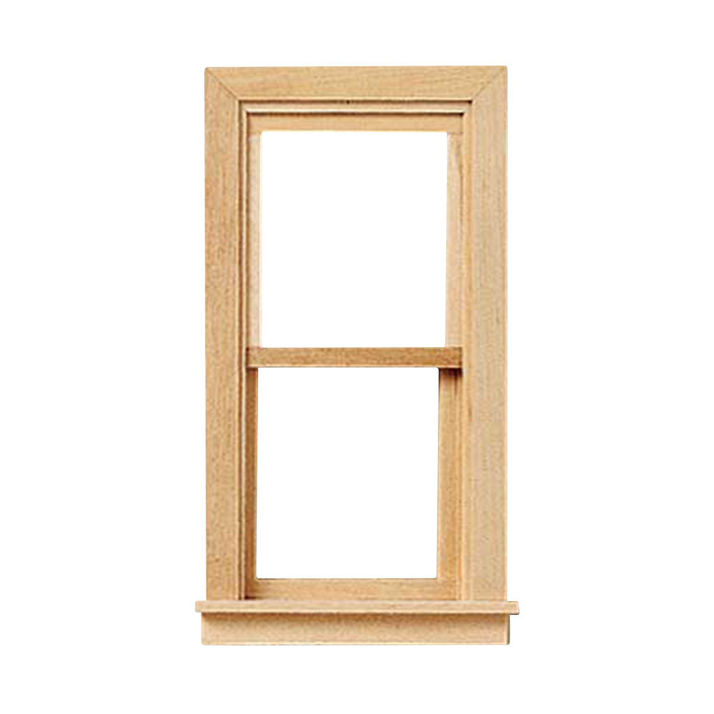 Traditional Colonial Non-Working Dollhouse Window