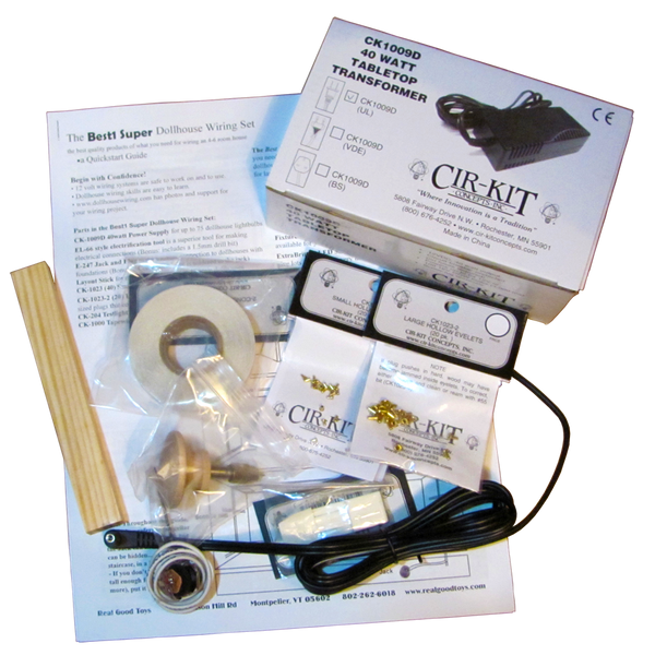 RGT s Best 1 Custom Dollhouse Electrical Kit Real Good Toys