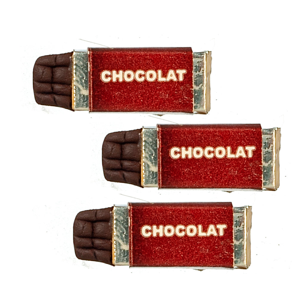 1 Inch Scale Chocolate Bar Set Dollhouse Miniature