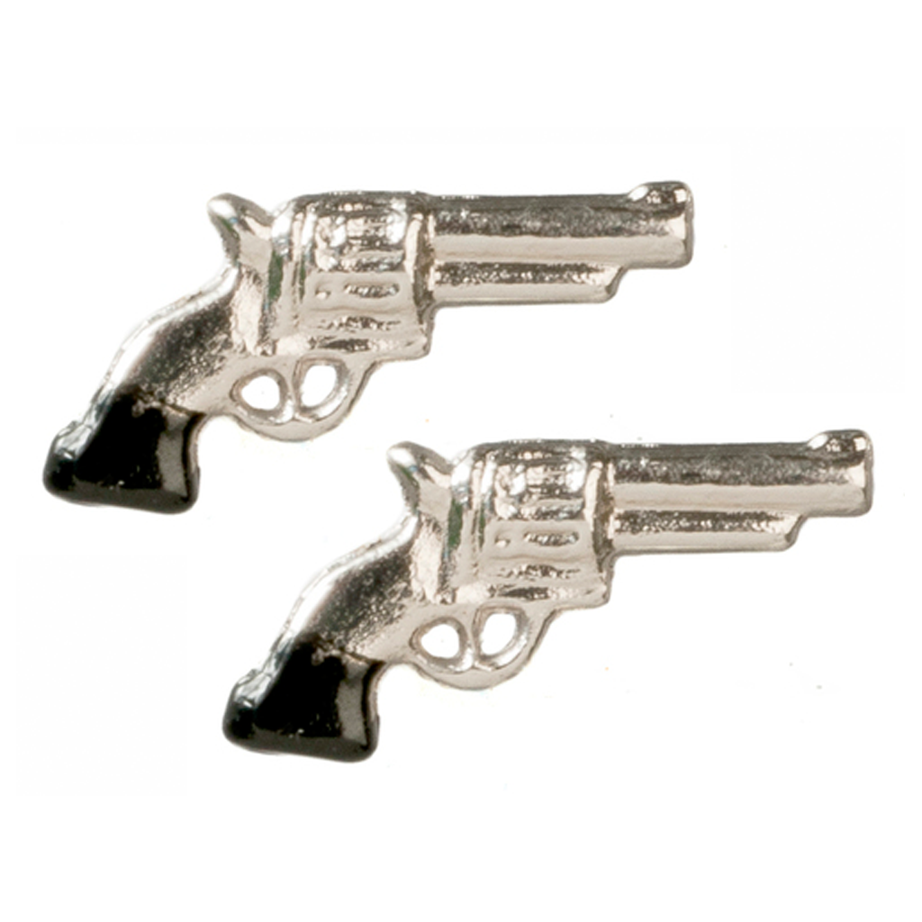 1 Inch Scale Pistols Dollhouse Miniature