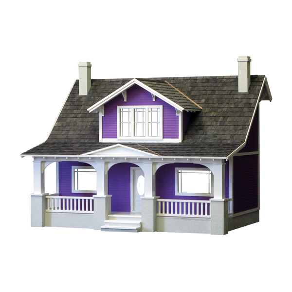 Classic Bungalow Dollhouse Kit Real Good Toys