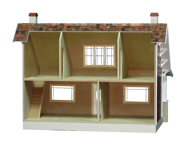 Classic bungalow dollhouse kit online