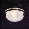 Frosted Shade Ceiling Dollhouse Miniature Electrical Light
