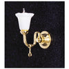 Tulip Shade Wall Sconce Dollhouse Miniature Electrical Light