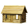 Lakeside Retreat Log Cabin Dollhouse Kit