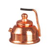 1 Inch Scale Copper Dollhouse Tea Pot