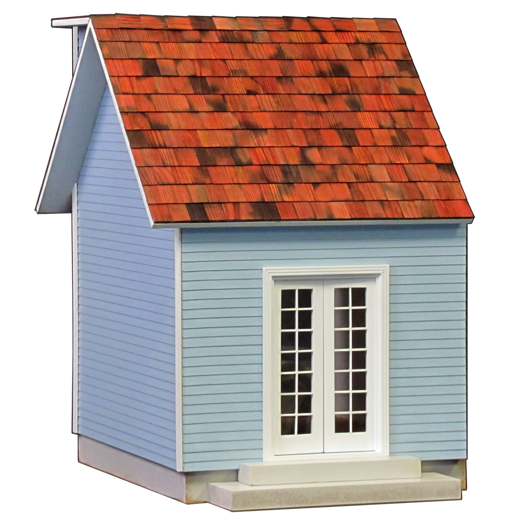Colonial Dollhouse Addition Milled MDF - 1011
