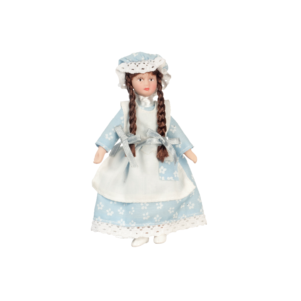 1 Inch Scale Porcelain Country Girl