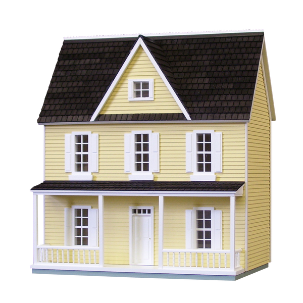 1/2 Inch Scale Farmhouse Dollhouse Kit