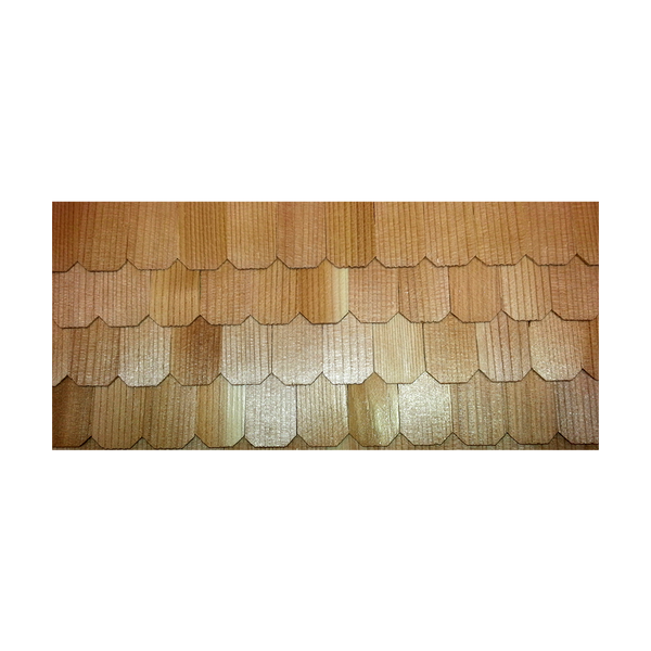 Hand Split Wooden Octagonal Cedar Shingles (350)
