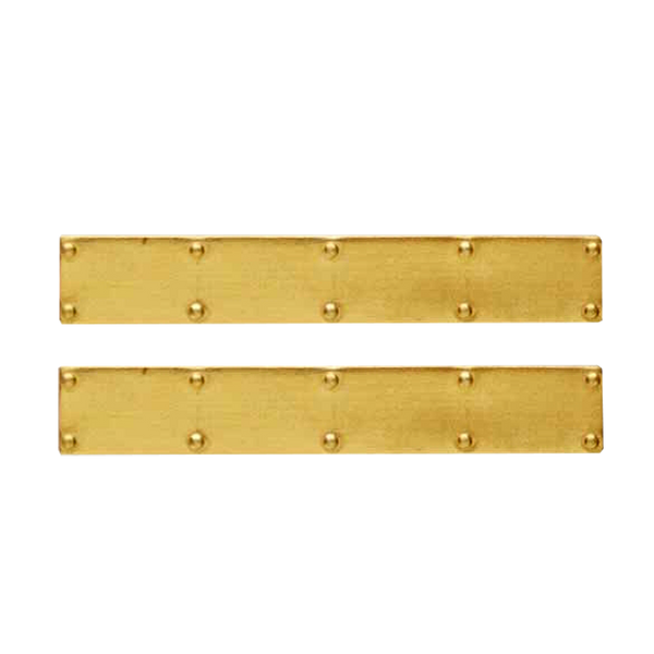 Gold door discount kick plate