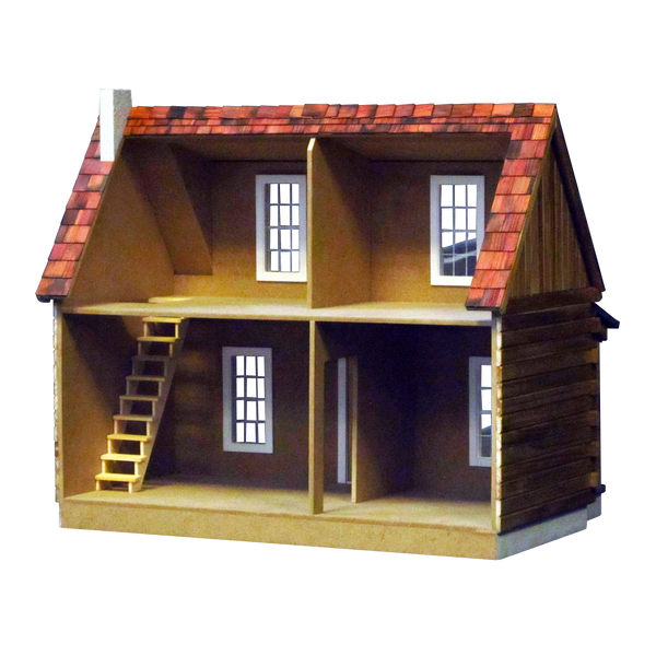 Adirondack Log Cabin Dollhouse Kit