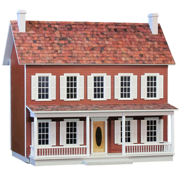 Dollhouse front top porch kit