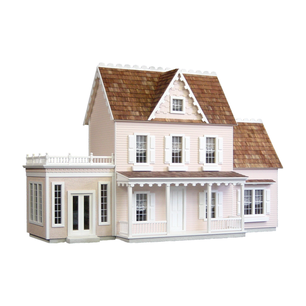 Farmhouse top dollhouse kit