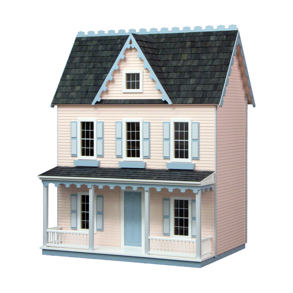 Vermont Farmhouse Jr. Dollhouse Kit Milled MDF Real Good Toys
