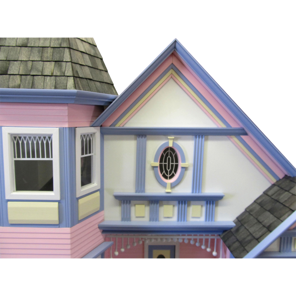 Victorian painted lady 2024 dollhouse