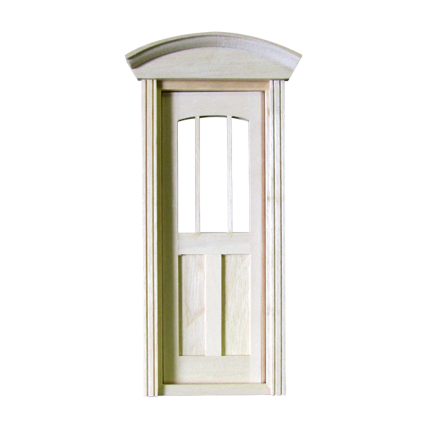 Queen Anne Dollhouse Single Exterior Door