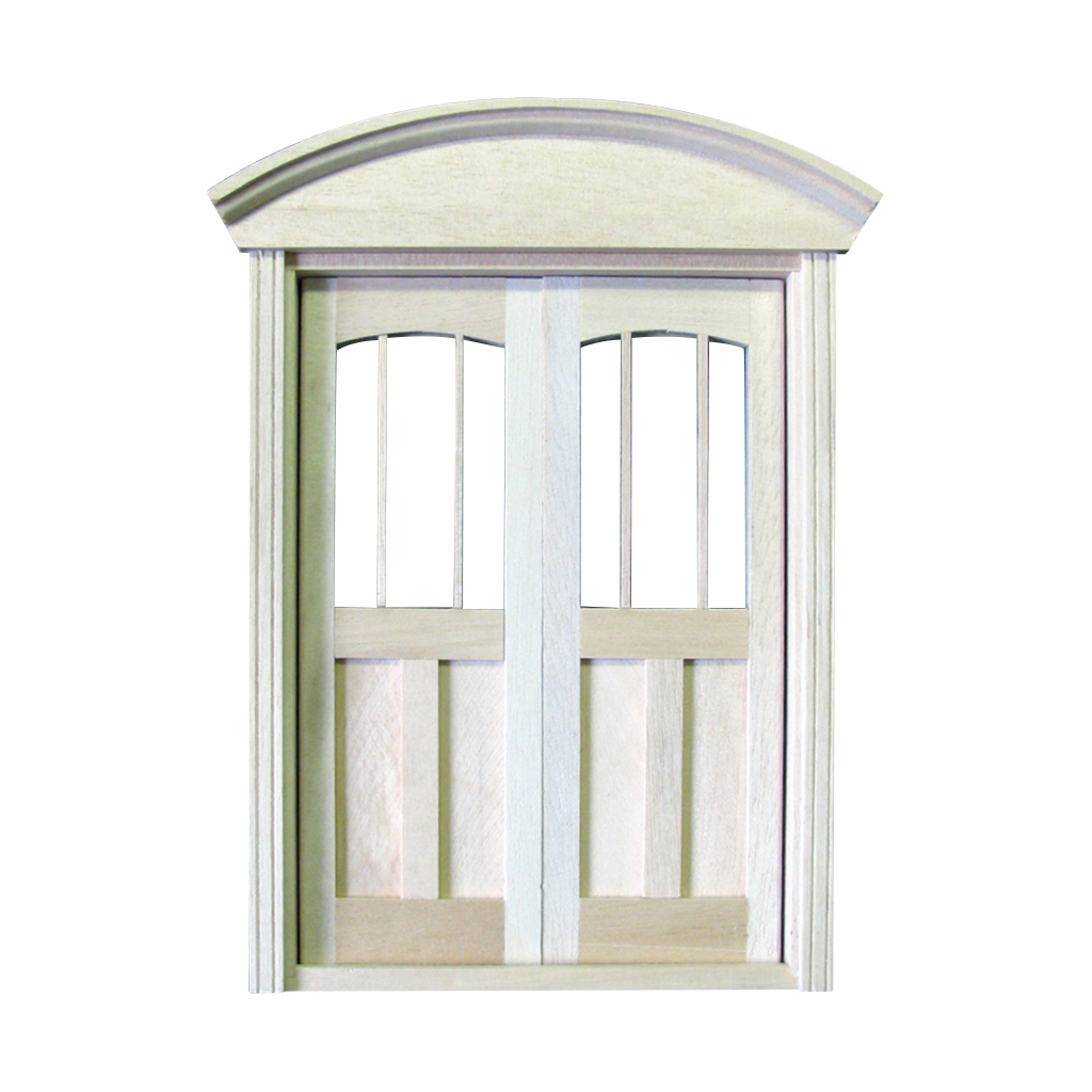 Queen Anne Dollhouse Double Exterior Door