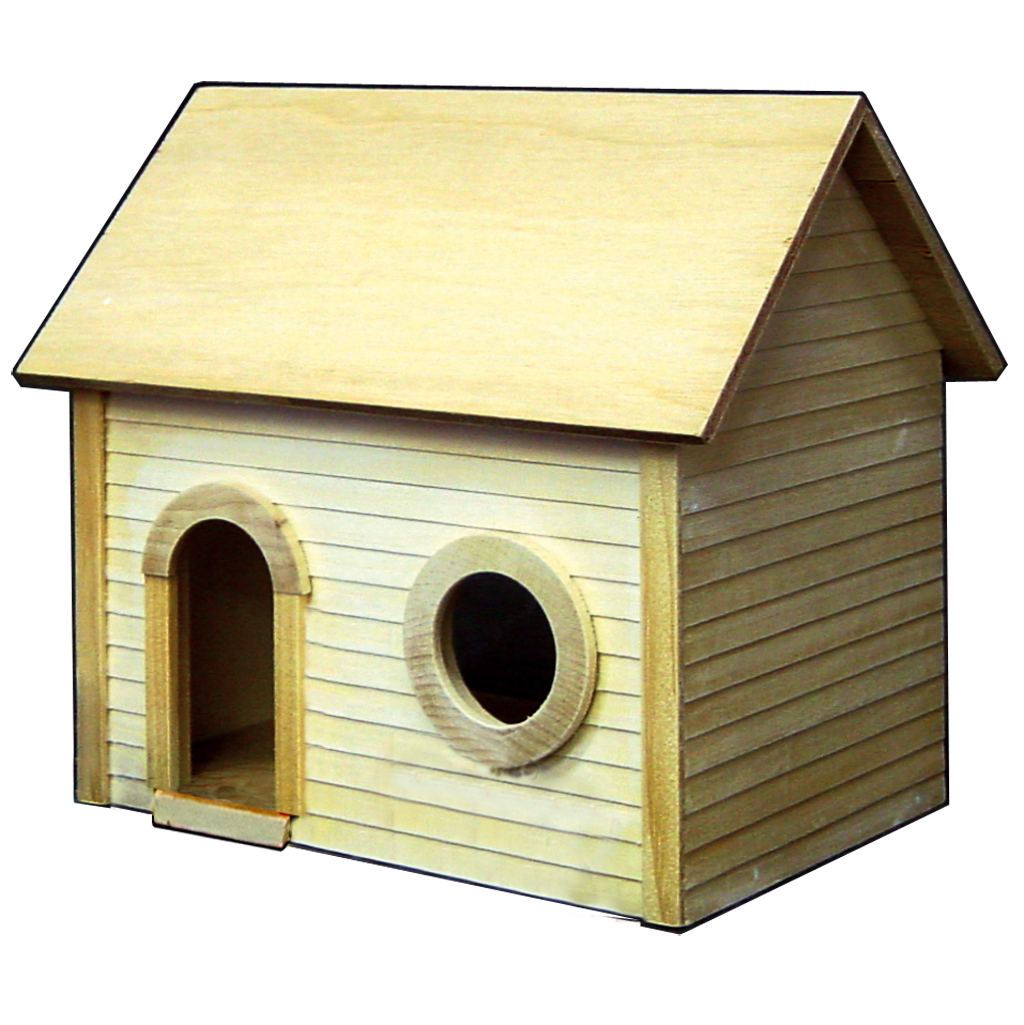 Mouse House Dollhouse Kit