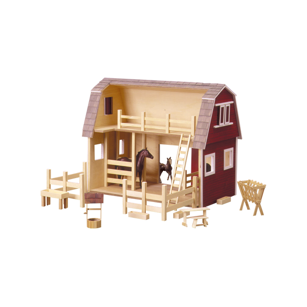 Ruff n Rustic All American Barn Dollhouse Kit
