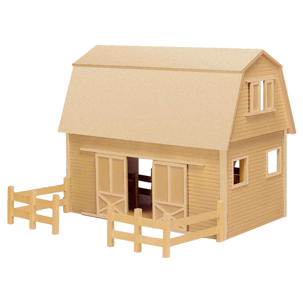 Ruff 'n Rustic All American Barn Dollhouse Kit