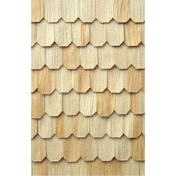 Hand Split Wooden Octagonal Shingles (1000)