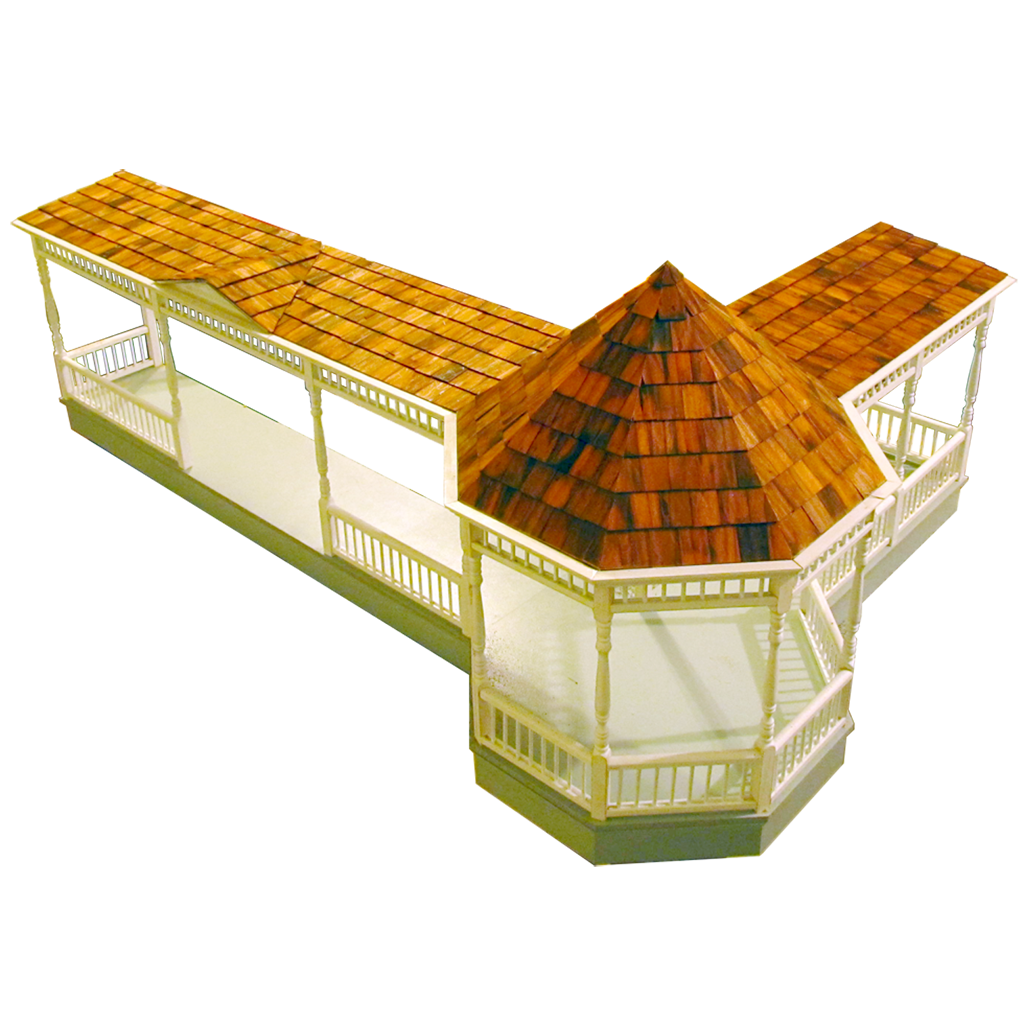 Dollhouse Gazebo Wraparound Porch Kit