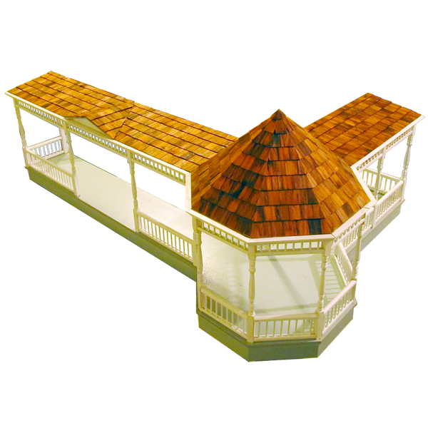 Dollhouse Gazebo Wraparound Porch Kit