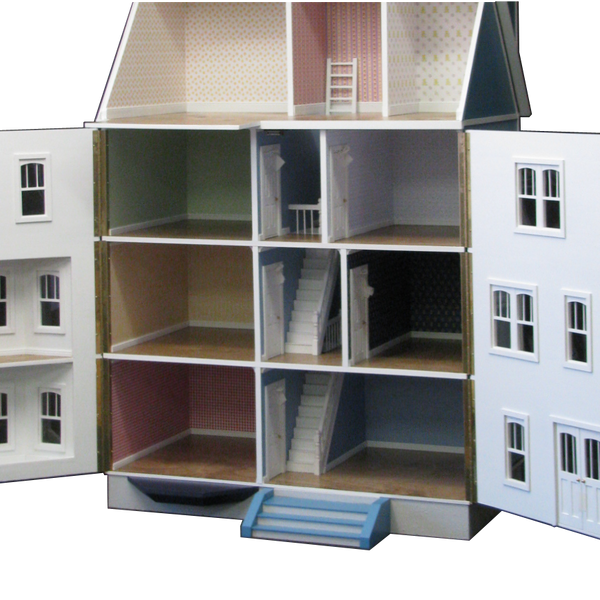 Hinged dollhouse deals