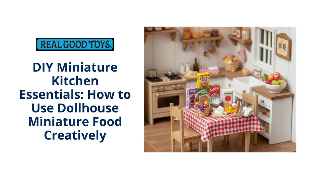DIY Miniature Kitchen Essentials: How to Use Dollhouse Miniature Food Creatively