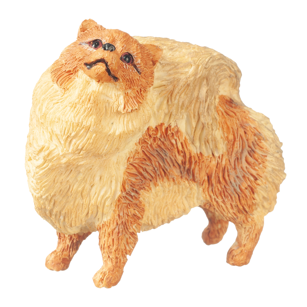 1 Inch Scale Pomeranian Dollhouse Miniature– Real Good Toys