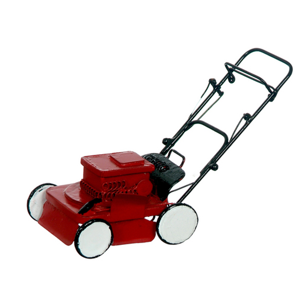 Dolls house top lawn mower