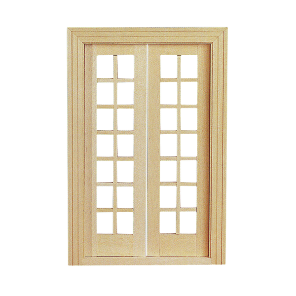 Double French Door with Mullions