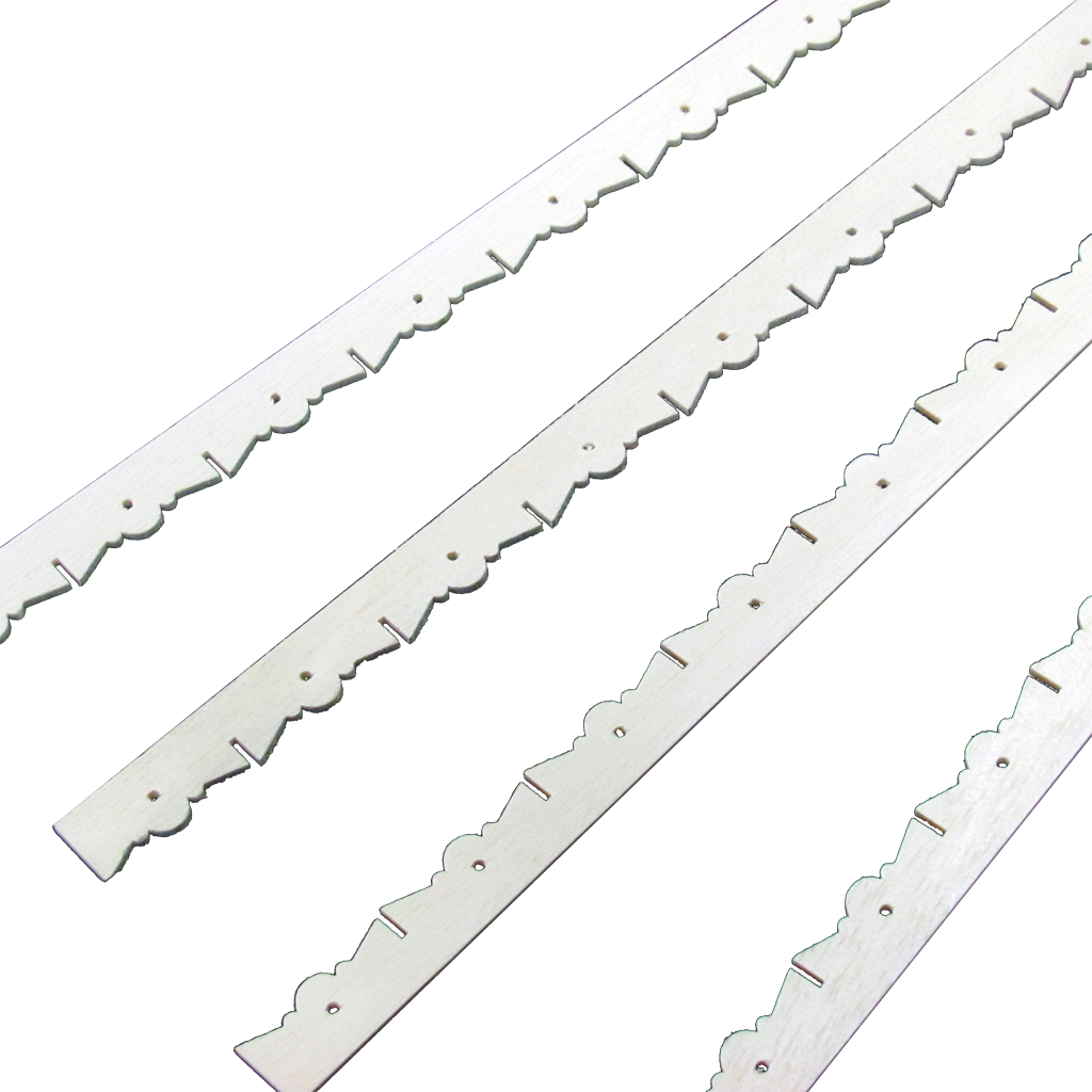Victorian Lace Decorative Trim for dollhouse kit