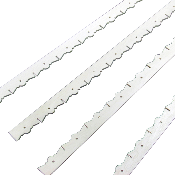 Victorian Lace Decorative Trim for dollhouse kit