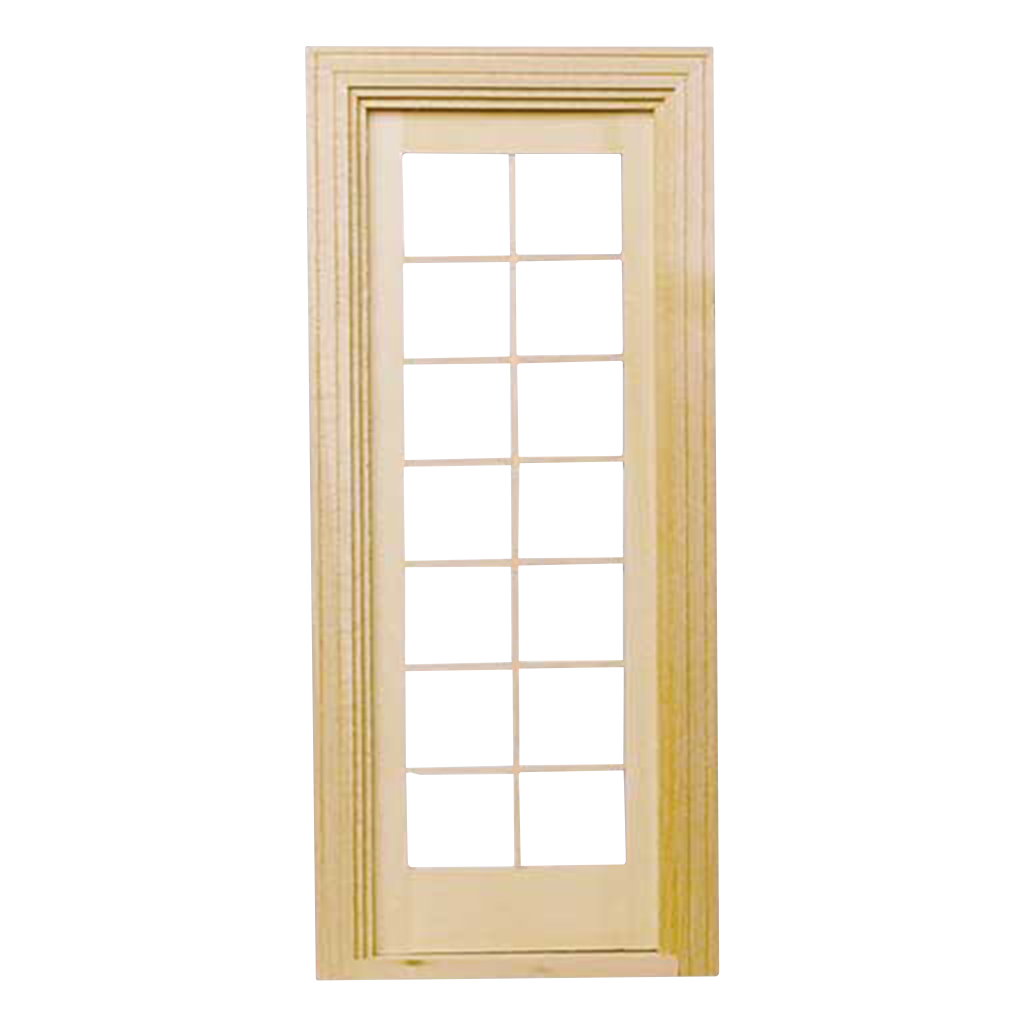 Single French Door with Mullions