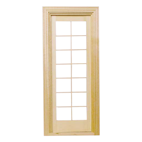 Single French Door with Mullions