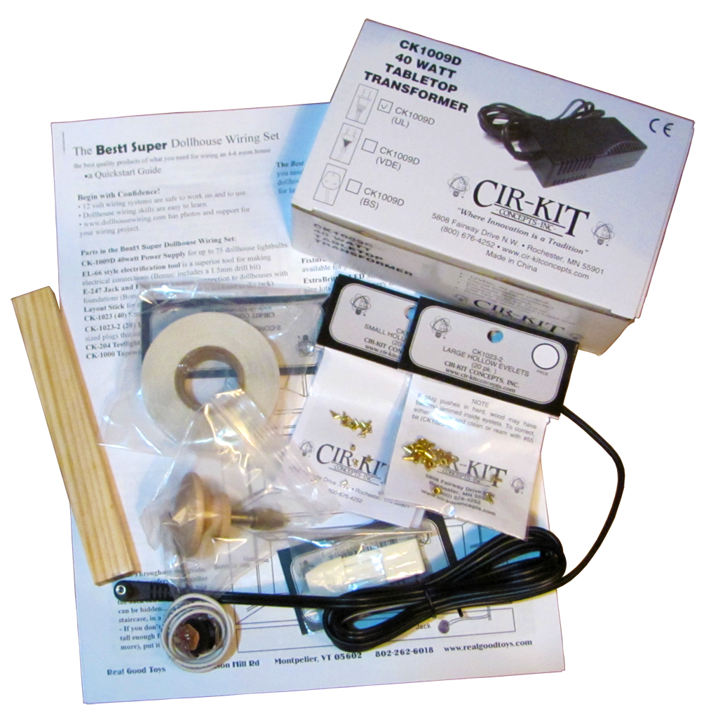 RGT s Best 1 Custom Dollhouse Electrical Kit Real Good Toys