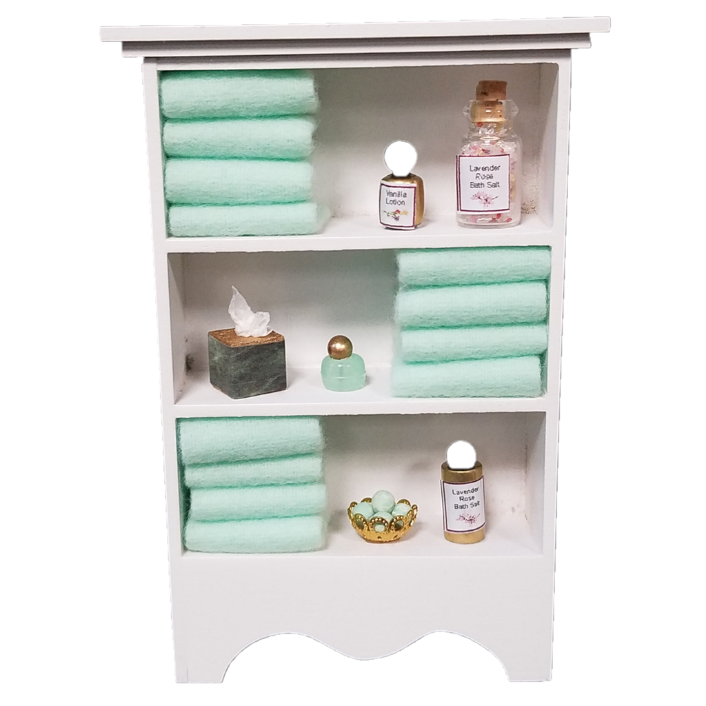 Miniature best sale dollhouse bathroom