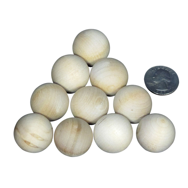 1 Inch Wooden Dollhouse Balls