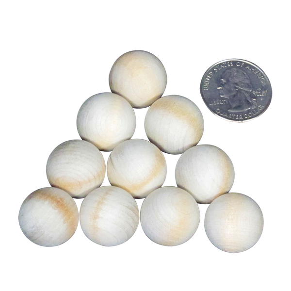 3/4 Inch Wooden Dollhouse Balls