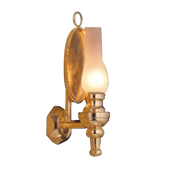 Oil Lamp Wall Sconce Dollhouse Miniature Electrical Light Real Good Toys