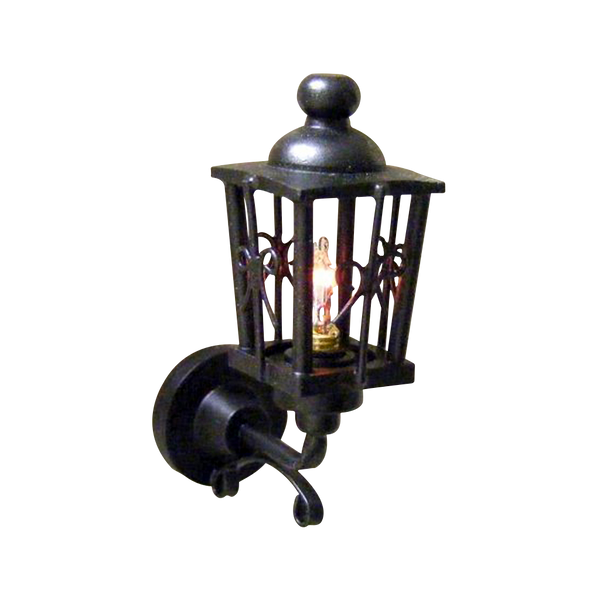 Ornate Coach Lamp Dollhouse Miniature Electrical Light