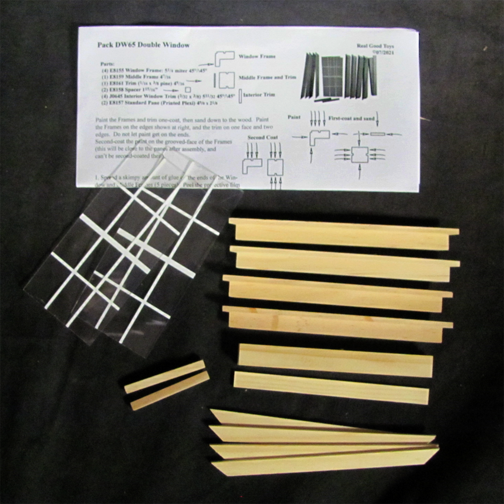 Dollhouse Parts Miniature Parts for Customization Real Good Toys
