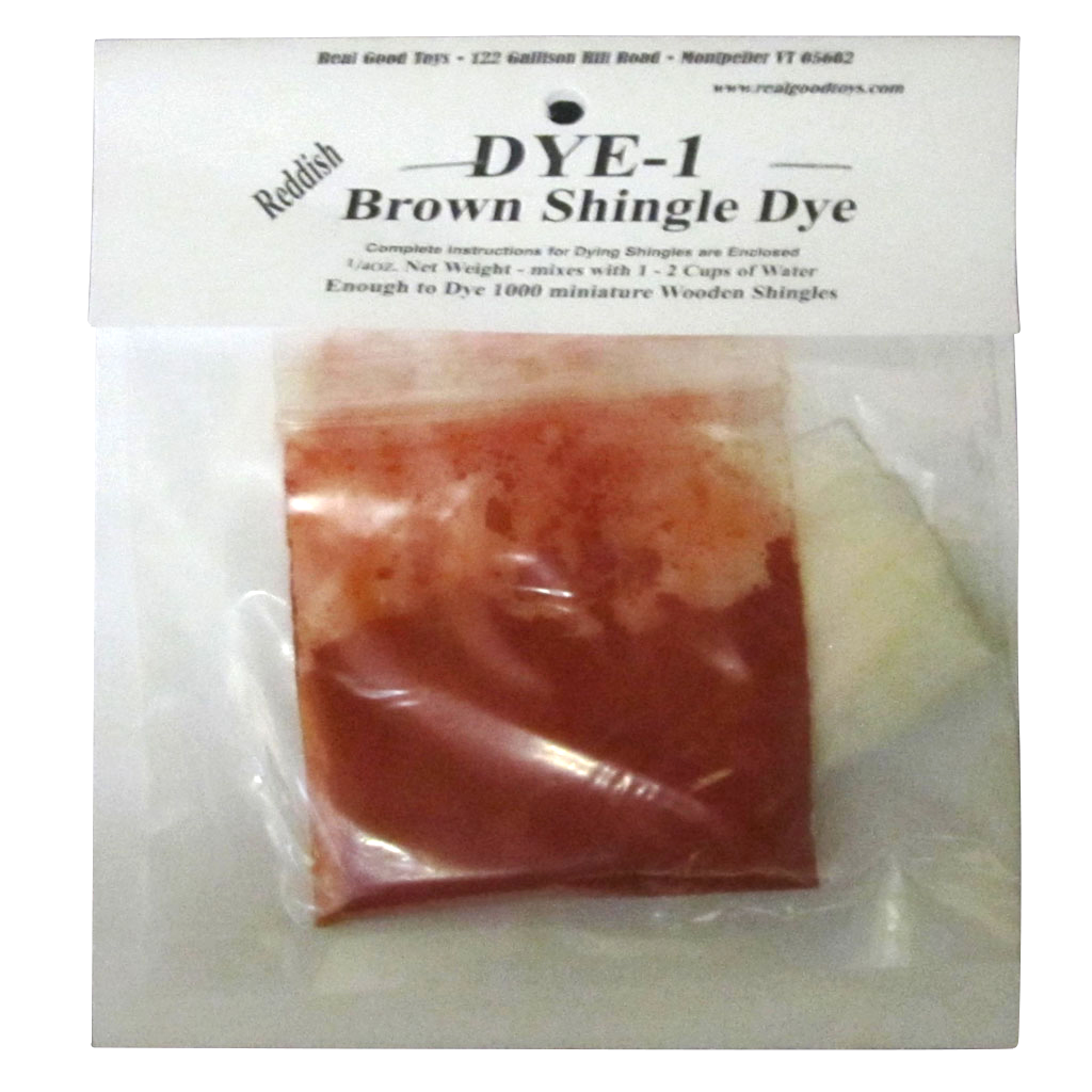 Reddish-Brown Shingle Dye