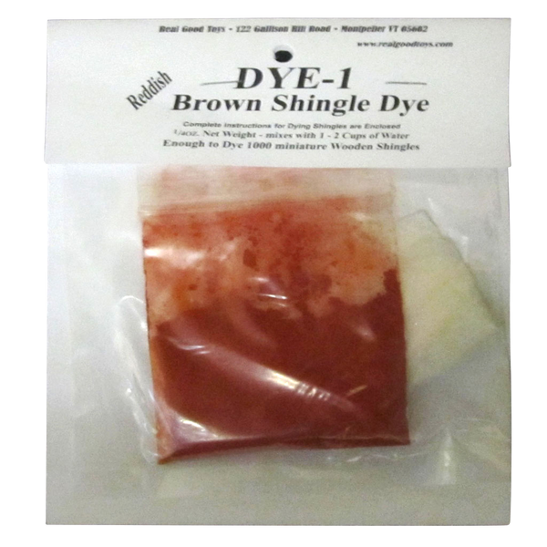 Reddish-Brown Shingle Dye