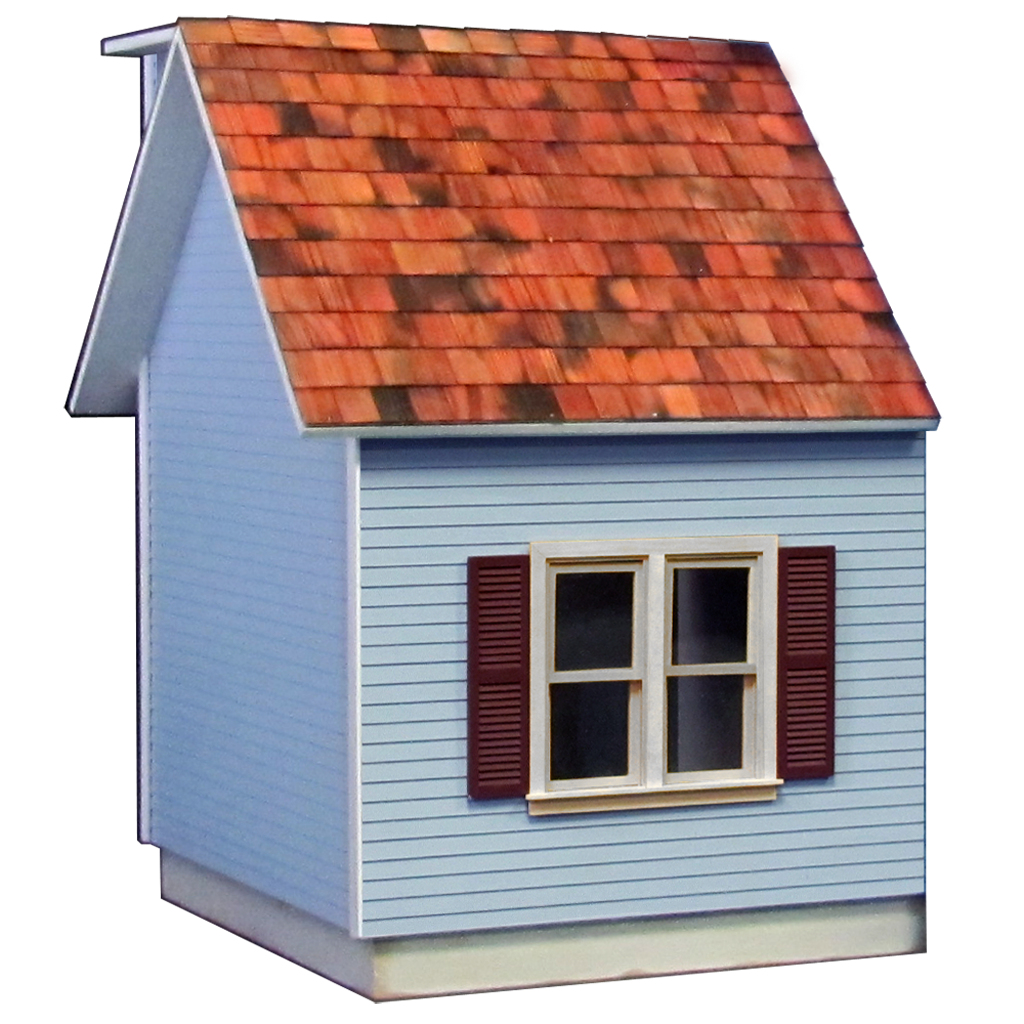 Colonial Dollhouse Addition Milled MDF - 5044